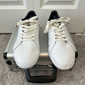 PUMA‎ Ferrari White Leather Men's Sneakers